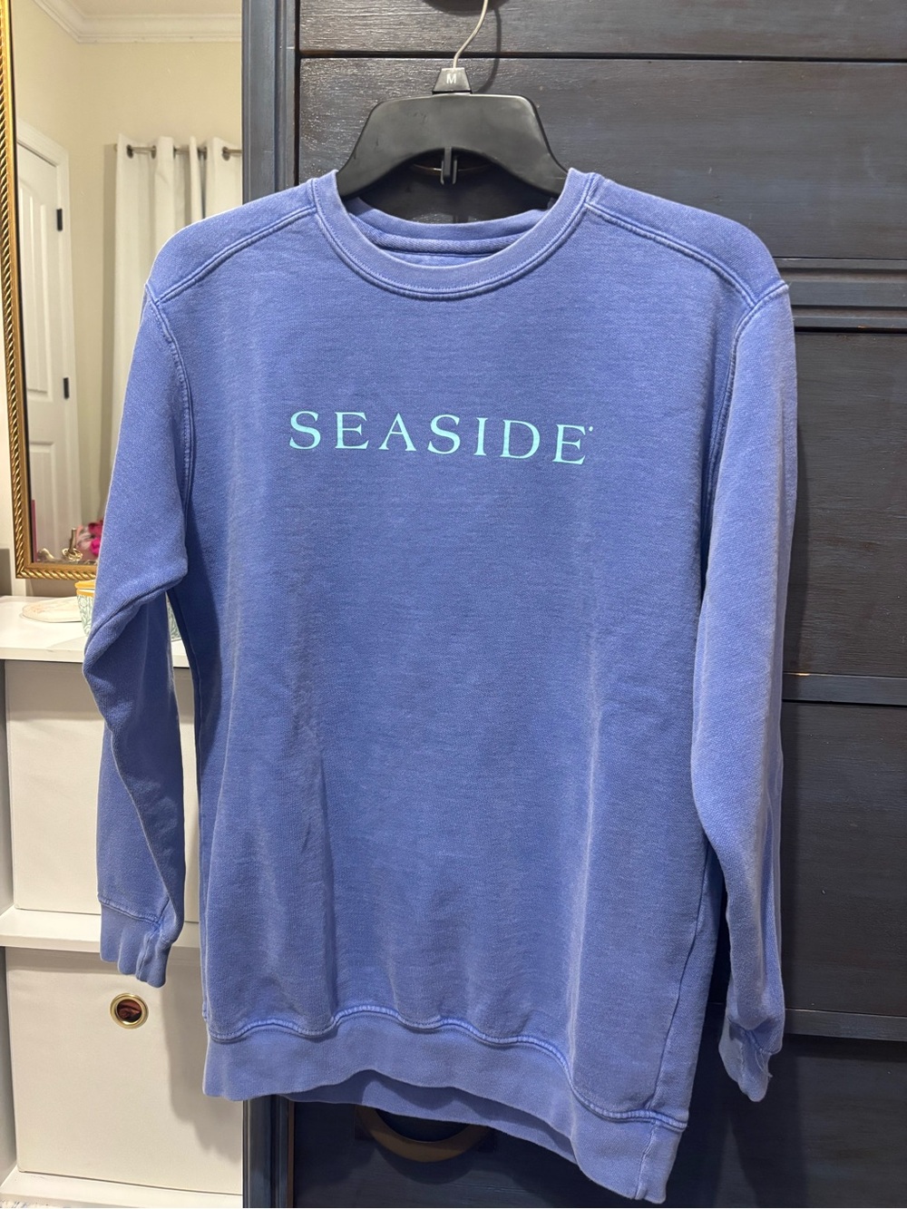 Seaside Logo Crewneck Sweatshirt - Blue